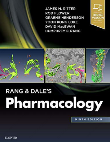 Rang and Dale's Pharmacology book cover